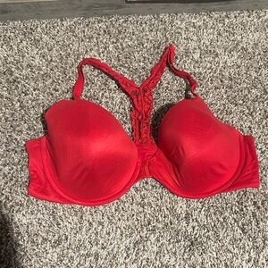 Red Victoria secret bra - front clasping